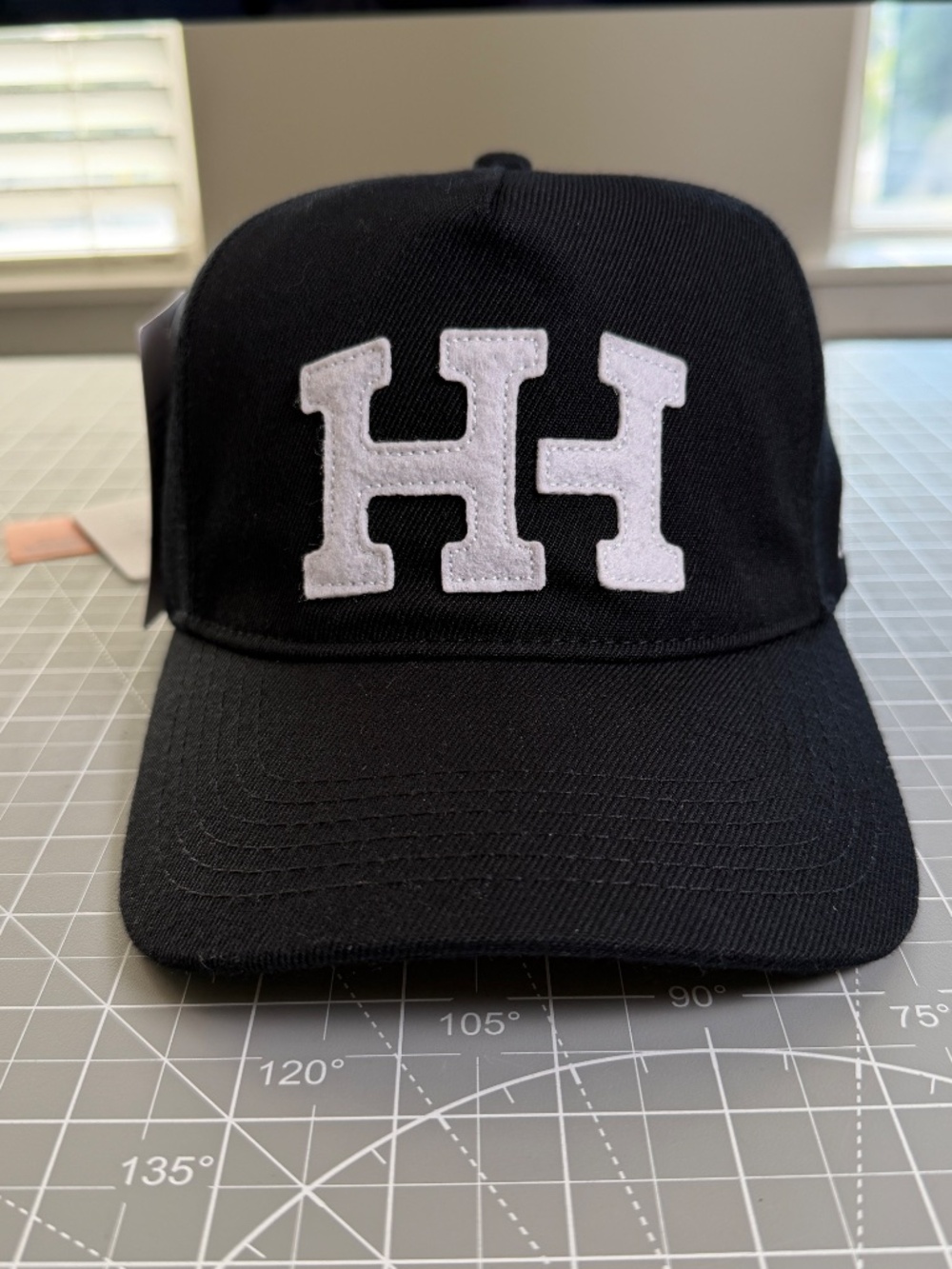 Huega House Letterman Canvas Hat Navy NWT - Picture 6 of 7